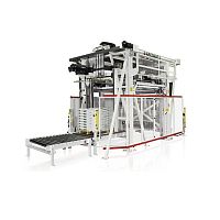 Gantry palletizer ARCOMAT 3+roboticfor sacks