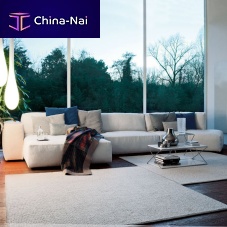 Modular sofa BOXERcontemporaryfabricleather