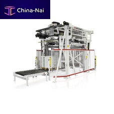 Gantry palletizer ARCOMAT 3+roboticfor sacks