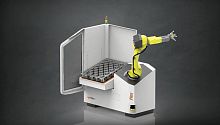 Loading system with 6-axis articulated robot Flex 12P