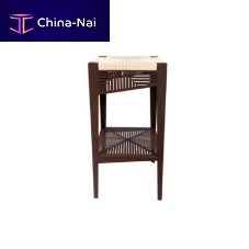 Contemporary bar stool CORTESEstrawCOR-TEN® base4-legged