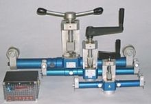 Wire rope tension measuring instrument DYNAROPE HF 36/1,2,3