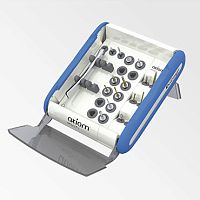 Dental implant surgery instrument kit Axiom® Multi Level®dental prostheticscustomizable