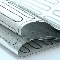 Flexible electric heater fiberglass fabric