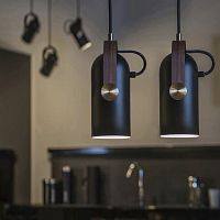 Pendant spotlight CARRONADELEDroundtubular