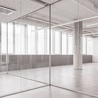 Glass decorative panel UNICA SOLIDfor interiorsmoothplain