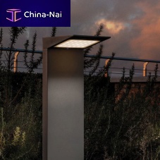 Garden bollard light LD0402contemporarycast aluminumpolycarbonate
