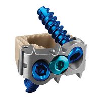 Cervical interbody fusion cage COALITION®anteriorwith cervical bone plate