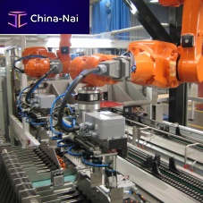 Blister case packer-palletizer pick-and-placerobotichandling