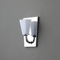 Traditional wall light ABA06indoorfabricchromed metal