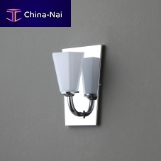 Traditional wall light ABA06indoorfabricchromed metal