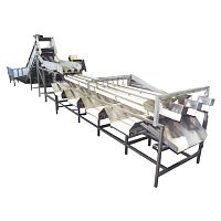 Sorter for the food industry automaticfor fishhigh-speed