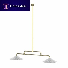 Contemporary ceiling light AK007glassbrassother light sources