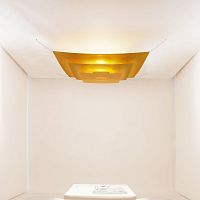 Contemporary ceiling light LIL LUXURYsquarealuminumpolyester