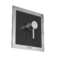 Shower mixer tap MIX CARBON Q (51039)wall-mountedcarbon fiberoutdoor