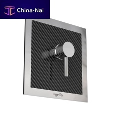 Shower mixer tap MIX CARBON Q (51039)wall-mountedcarbon fiberoutdoor