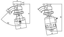 Diaphragm valve VFA10� - S/TCsamplingfor liquid food products and beveragesseat