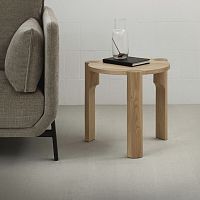 Contemporary side table DOMUSoakashoak base