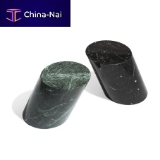 Contemporary side table MERCERmarblemarble baseoval