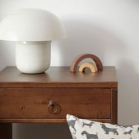 Bedside table lamp CAPUL glassretrocorded