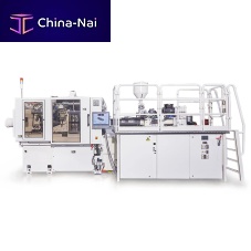 Horizontal injection molding machine for medical device manufacturing