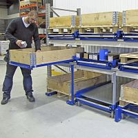 Pull-out drawer EPO-U6100slidingfor pallet