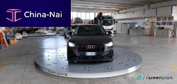 Rotating parking platform electricexhibition