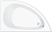 Corner bathtub SYDNEY 150acrylicwhite