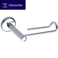 Wall-mounted toilet roll holder 010160brasschrome-plated brasschromed metal