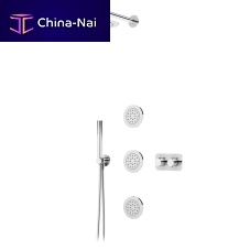 Built-in shower set VENUScontemporarywith hand showerrain