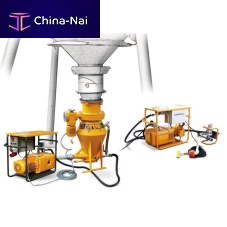 Continuous pneumatic conveying system SILOTURpowderfor dry mortar