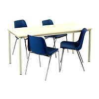 Contemporary dining table TMI 160B/Imetalmetal baserectangular