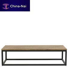 Contemporary coffee table FCT0053woodenpainted steelrectangular