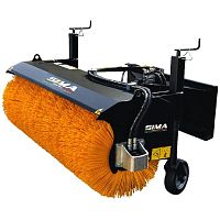 Skid steer loader sweeper SPZ-A seriesfor loadersfor excavatorshydraulic