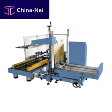 Automatic cardboard box/case erector JP-505Vadhesive tape