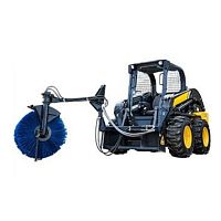 Ride-on sweeper DX-BN-HY-8x10x36-SS-USSfor skid steer loadershydraulic motorroad-rail