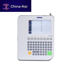 Resting electrocardiograph ECG-E1212-channeldigitalwith printer