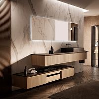 Wall-hung washbasin cabinet 01glassstonecontemporary