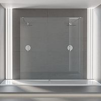 Rectangular shower tray NOOKnon-slipwith channel drain