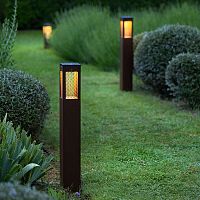 Garden bollard light TRADITION contemporaryaluminumsolar