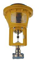 Pneumatically-operated valve Mregulatingfor gasproportional