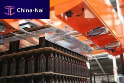Depalletizer for the food and beverage industry for boxesfor cansfor glass bottles