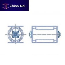 Bulk material rotary valve powderfor grain