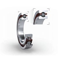 Ball bearing bearing angular-contactsteelceramic