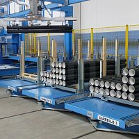 Robotic palletizer RMPfor plastic pipesautomaticmulti-line
