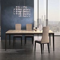 Contemporary table TA66 SQUAREwoodenrectangular