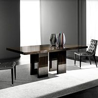 Contemporary dining table AIRwoodenwooden baserectangular