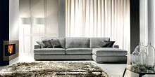 Corner sofa PANAMAcontemporaryfabricgray