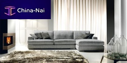 Corner sofa PANAMAcontemporaryfabricgray
