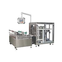 Horizontal case packer ZXJpick-and-placeautomaticfor bottles